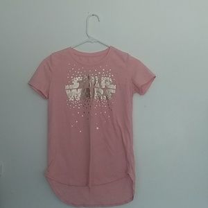 Pink star wars t-shirt